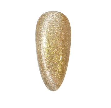 Canni Gellac Cat Eyes Aurora Gold Glitzer / JG03 UV/LED 7,3mler / JG01 UV/LED 7,3ml